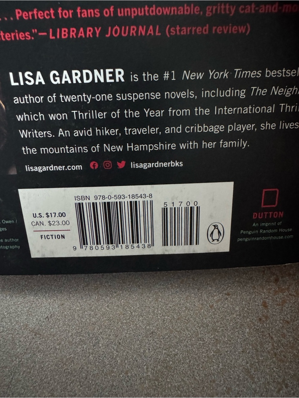 One Step Too Far by Lisa Gardner Paperback Thriller - Picture 3 of 5
